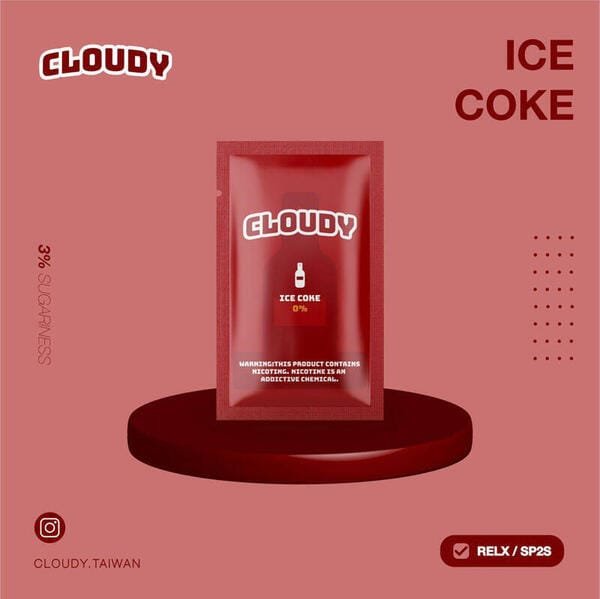 【拋棄式】CLOUDY系列 煙彈(一入裝) 3% 通用RELX/ILIA/LANA/SP2S