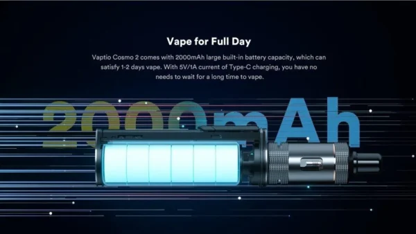 【小煙主機】VAPTIO COSMO2 可調三段式 套組