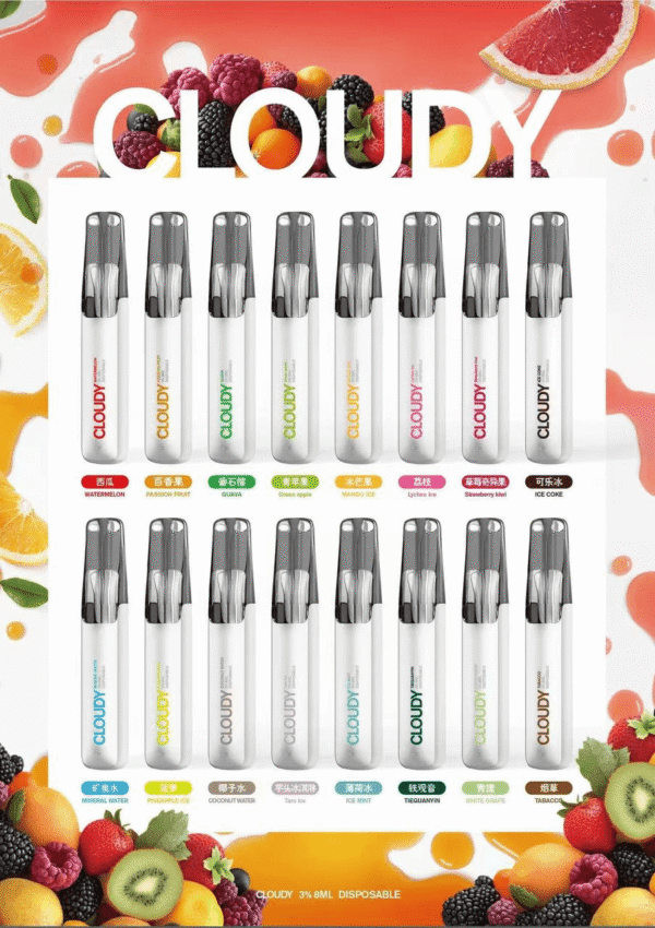 【一次性】CLOUDY 陶瓷 一次性 6000口 主機 鴨嘴獸 可充電 買十送一