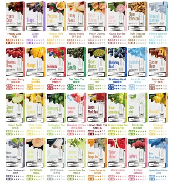 【拋棄式】SP2S 一代 煙彈(一盒3入) 3% 通用 悅克/RELX一代 主機